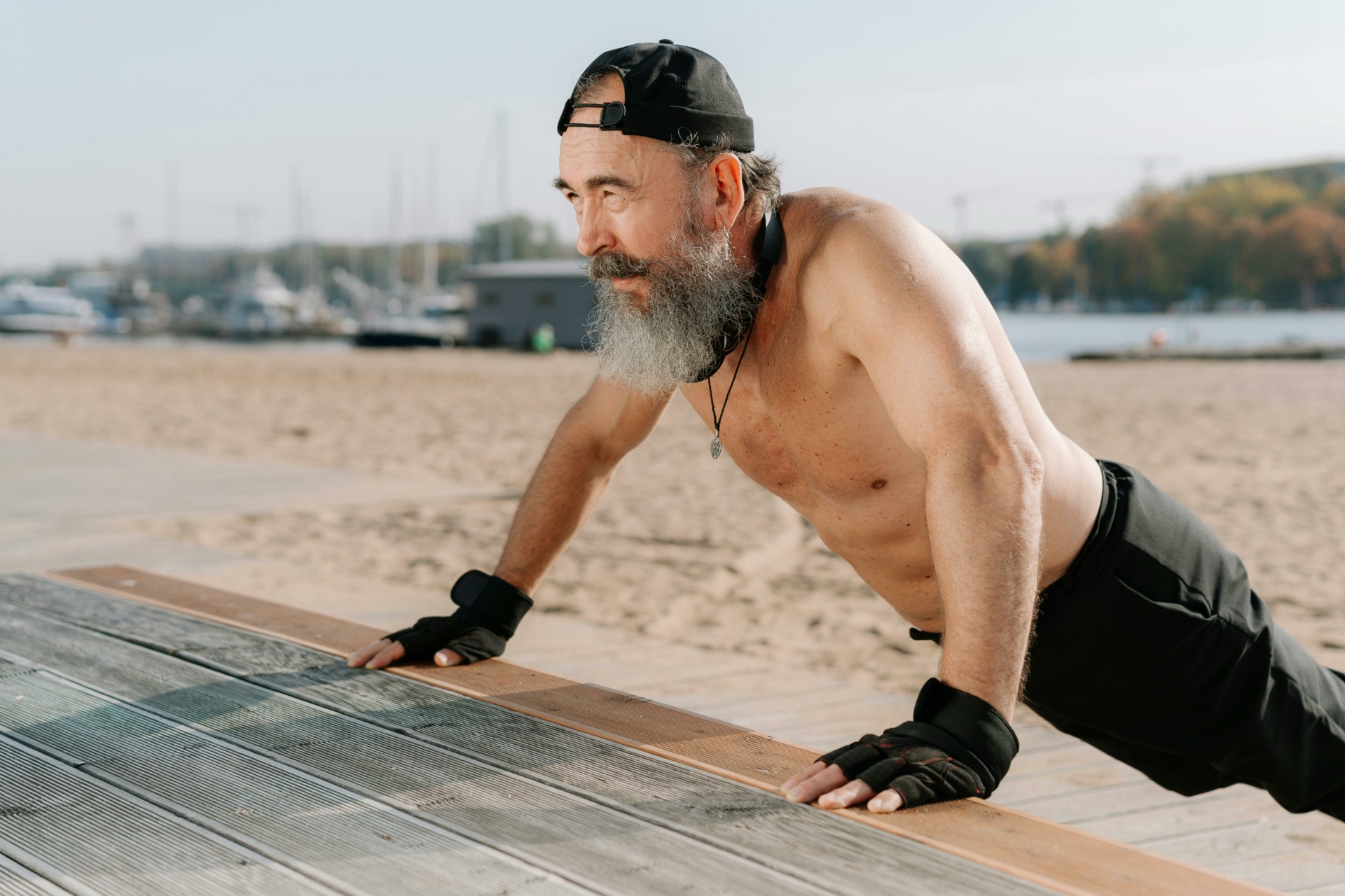 man training